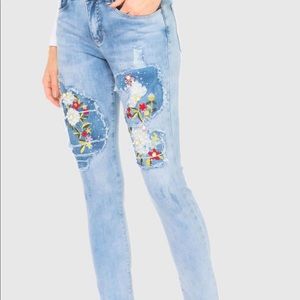 Joseph Ribkoff Embellished Jeans